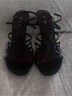 Maxstudios size 8 Black Strappy Women’s Sandals